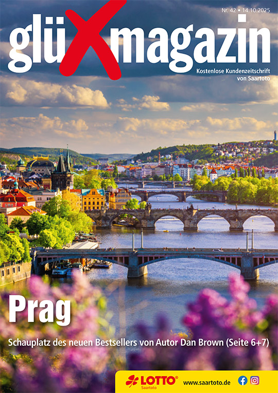 Titelseite des 'glüXmagazin', Ausgabe Nr. 41 vom 7. Oktober 2025