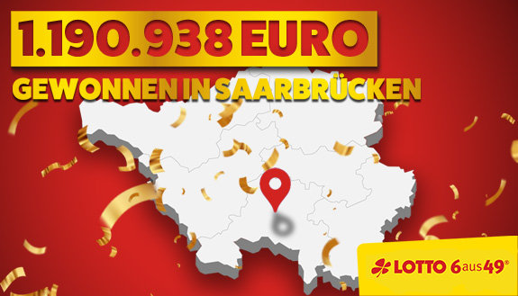 Saarl&auml;nder gewinnt &uuml;ber 1,1 Millionen &euro;