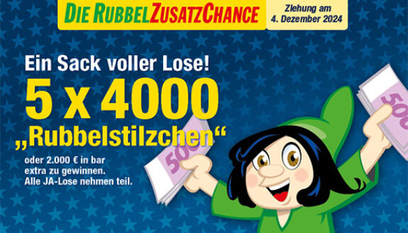 RubbelZusatzChance vom 4.12., abgeschlossen