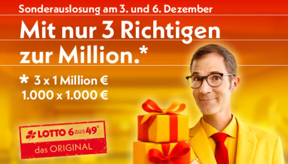 LOTTO 6aus49 Sonderauslosung