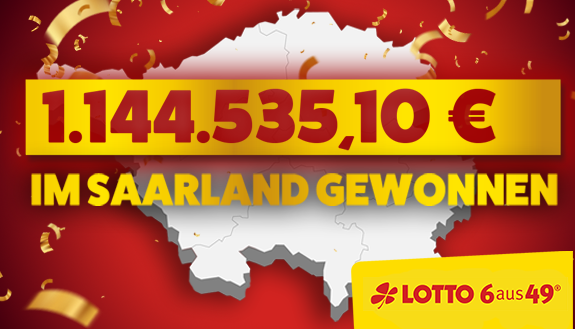 LOTTO Gro&szlig;gewinn Saarland