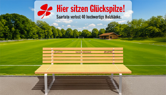Saartoto verlost Holzbänke