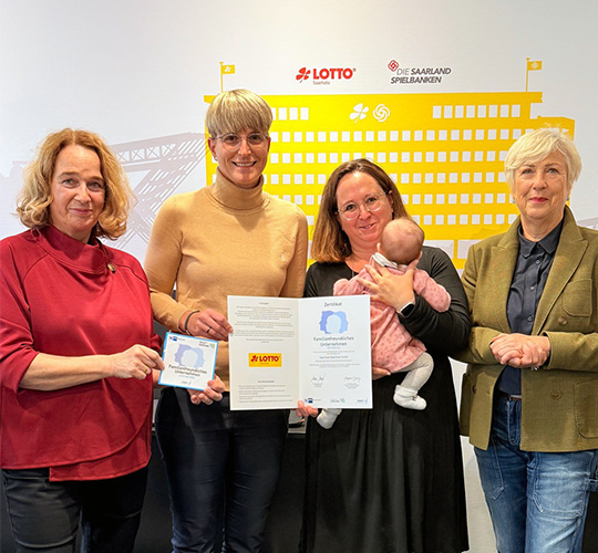 Saartoto ist familienfreundliches Unternehmen