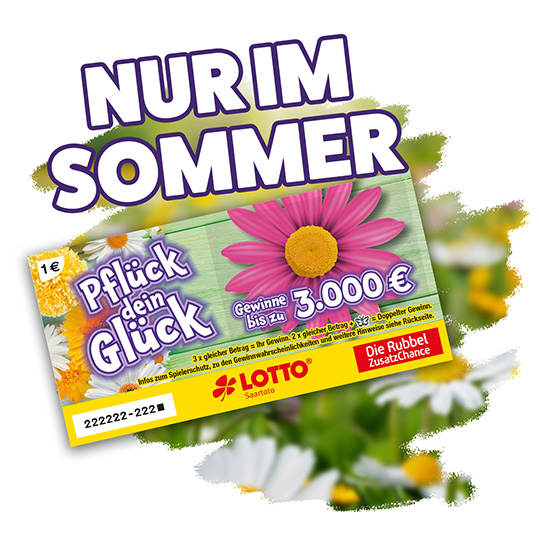 Online Rubbellos Pfl&uuml;ck dein Gl&uuml;ck