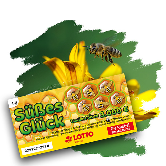 Rubbellos Süßes Glück