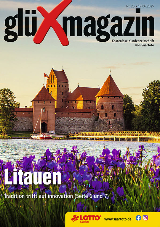 Titelseite des 'glüXmagazin', Ausgabe Nr. 25 vom 17. Juni 2025
