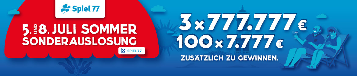 Spiel 77 Sonderauslosung