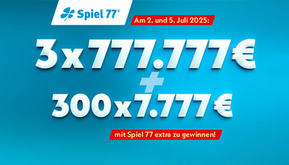 Sonderauslosung Spiel 77