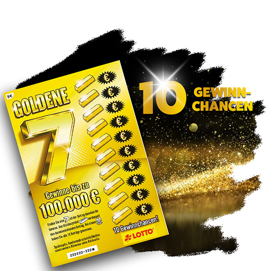 Rubbellos Goldene 7