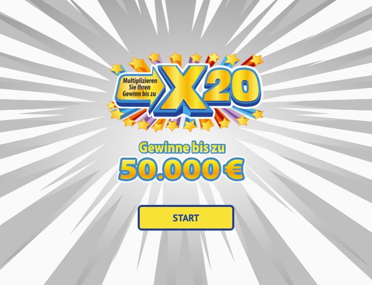 Rubbellos X20 Start